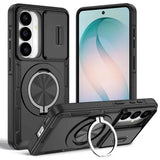 2-in-1 Magnetic Sliding Lens Case, Black for Samsung S26