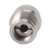 2PCS Misting Nozzle G1/4 Male Thread Flat Head Stainless Steel Atomization Sprayer for Garden Watering