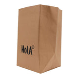Paper Bag Water Washing Large Capacity Grocery Storage Kraft Paper Bag for Home Kitchen Extra Large Size HOLA Pattern