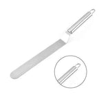 Stainless Steel Blade Offset Spatula Portable Cream Icing Spatula for Pastry Cake Decoration