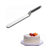 Stainless Steel Blade Offset Spatula Portable Cream Icing Spatula for Pastry Cake Decoration