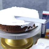 Stainless Steel Blade Offset Spatula Portable Cream Icing Spatula for Pastry Cake Decoration