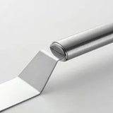 Stainless Steel Blade Offset Spatula Portable Cream Icing Spatula for Pastry Cake Decoration