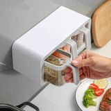 Under Desk Storage Box No Punching Storage ABS PS Small Hidden Drawer For Dormitory Small Transparent Black