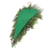Christmas Garland Hanging Simulation Wreath for Living Room Bedroom Office Wedding Birthday