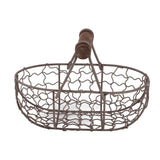 2pcs Flower Girl Basket Wedding Flower Baskets Metal Baskets Home Decor In Australia - Darrahopens
