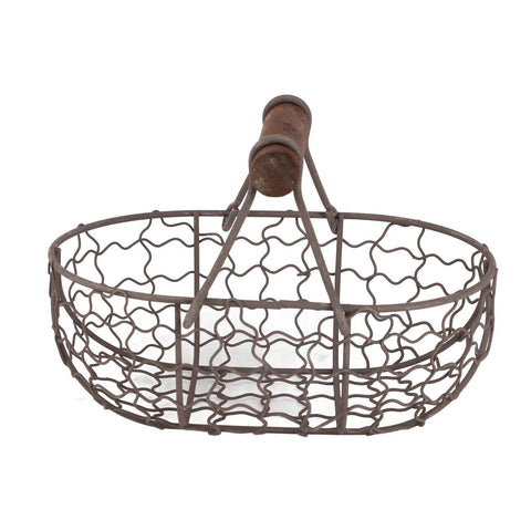 2pcs Flower Girl Basket Wedding Flower Baskets Metal Baskets Home Decor In Australia - Darrahopens