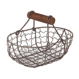 2pcs Flower Girl Basket Wedding Flower Baskets Metal Baskets Home Decor In Australia - Darrahopens