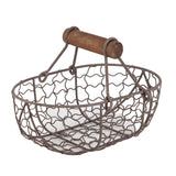 2pcs Flower Girl Basket Wedding Flower Baskets Metal Baskets Home Decor In Australia - Darrahopens
