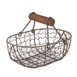 2pcs Flower Girl Basket Wedding Flower Baskets Metal Baskets Home Decor In Australia - Darrahopens