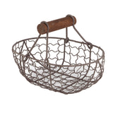2pcs Flower Girl Basket Wedding Flower Baskets Metal Baskets Home Decor In Australia - Darrahopens