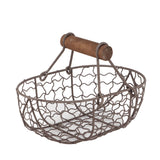 2pcs Flower Girl Basket Wedding Flower Baskets Metal Baskets Home Decor In Australia - Darrahopens