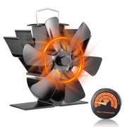 Stove Fan 6 Blade Mini Fireplace Fan Heat Powered Wood Stove Fan In Australia - Darrahopens