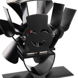 Stove Fan 6 Blade Mini Fireplace Fan Heat Powered Wood Stove Fan In Australia - Darrahopens