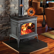 Stove Fan 6 Blade Mini Fireplace Fan Heat Powered Wood Stove Fan
