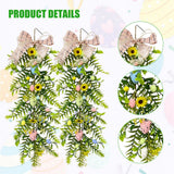 Simulation Egg Rattan Garland Artificial Easter Eggs Flower Garland Home Greenery Decor In Australia - Darrahopens