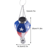 LED Solar Hot Air Balloon Lamp Garden Hanging Night Light for Outdoor Home Party Decor In Australia - Darrahopens