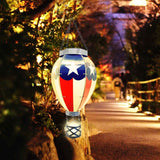 LED Solar Hot Air Balloon Lamp Garden Hanging Night Light for Outdoor Home Party Decor In Australia - Darrahopens