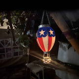 LED Solar Hot Air Balloon Lamp Garden Hanging Night Light for Outdoor Home Party Decor In Australia - Darrahopens