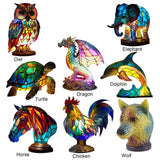Animal Desk Lamp Cartoon Animal Bedside Lamp Home Decor Table Light for Living Room Bedroom In Australia - Darrahopens