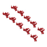 20Pcs Plant Bender Plastic Low Stress 90 Degree Angle Adjustable Plant Training Clips for Green House Garden Red In Australia - Darrahopens