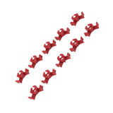 20Pcs Plant Bender Plastic Low Stress 90 Degree Angle Adjustable Plant Training Clips for Green House Garden Red In Australia - Darrahopens