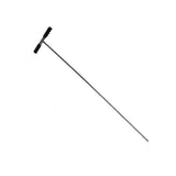Soil Sample Probes with T Handle Adjustable Sharp Tip Stainless Steel Soil Sampler Tool for Plant Care Farm