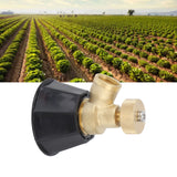 G3/8 Female Thread Irrigation High Pressure Windproof Sprayer Agriculture High Pressure Fine Mist Nozzle with Windproof Cover