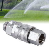 Pressure Washer Adapter with G3/8 Thread 360 Degree Swivel Brass Adapter All Copper Pesticide Pipe Anti Tangling Swivel Adapter