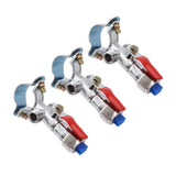 10PCS Atomizing Spray Nozzle Set Zinc Alloy Agricultural Plant Water Misting Fan Nozzle for Tractor Lawn Landscaping Irrigation