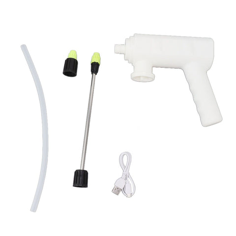 Electric Plant Sprayer Spout Battery Powered USB Rechargeable Handheld Automatic Watering Sprayer Head with Spray Bar for Home Garden B