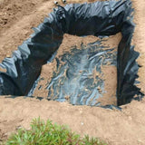Black Pond Liner PE Durable Pond Liner for Waterfall Fish Ponds Garden Fountain In Australia - Darrahopens