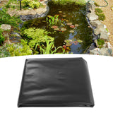 Black Pond Liner PE Durable Pond Liner for Waterfall Fish Ponds Garden Fountain