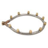 Multifunctional Annular Nozzle G3/8 Female Thread Multi Head Ring Shaped Atomizing Nozzle for Garden Agricultural Irrigation 10 Head In Australia - Darrahopens