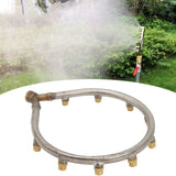 Multifunctional Annular Nozzle G3/8 Female Thread Multi Head Ring Shaped Atomizing Nozzle for Garden Agricultural Irrigation 10 Head In Australia - Darrahopens
