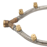 Multifunctional Annular Nozzle G3/8 Female Thread Multi Head Ring Shaped Atomizing Nozzle for Garden Agricultural Irrigation 10 Head In Australia - Darrahopens