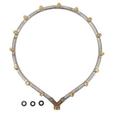 Multifunctional Annular Nozzle G3/8 Female Thread Multi Head Ring Shaped Atomizing Nozzle for Garden Agricultural Irrigation 15 Head In Australia - Darrahopens