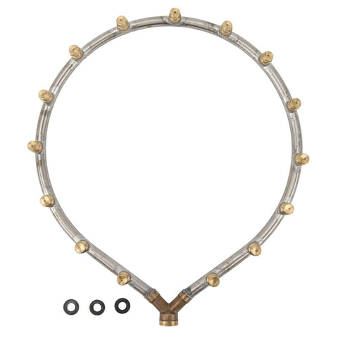 Multifunctional Annular Nozzle G3/8 Female Thread Multi Head Ring Shaped Atomizing Nozzle for Garden Agricultural Irrigation 15 Head In Australia - Darrahopens