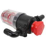 Water Pump Strainer Filter with 60 Mesh Stainless Steel Filter Screen High Flow Pipeline Filter Transparent Design 25mm Interface ( G1 Pipe)