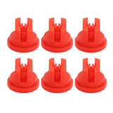 20 Pcs Flat Fan Spray Tip Uniform Spray Distribution 110 Degree Agricultural Sprayer Atomizing Nozzle 30.58mm Bore Diameter