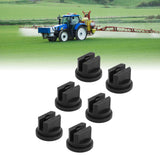 20 Pcs Flat Fan Spray Tip Uniform Spray Distribution 110 Degree Agricultural Sprayer Atomizing Nozzle 30.68mm Bore Diameter