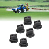 20 Pcs Flat Fan Spray Tip Uniform Spray Distribution 110 Degree Agricultural Sprayer Atomizing Nozzle 30.2mm Bore Diameter