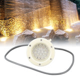 Submersible LED Light Underwater Orange Yellow Light 110mm 220V Waterproof Pool Light In Australia - Darrahopens