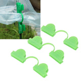 100PCS Greenhouse Clamp Plastic Double Head Shading Garden Hoop Greenhouse Clip Fiberglass Gardening Supplies 5mm Light Green In Australia - Darrahopens