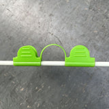 100PCS Greenhouse Clamp Plastic Double Head Shading Garden Hoop Greenhouse Clip Fiberglass Gardening Supplies 5mm Light Green In Australia - Darrahopens