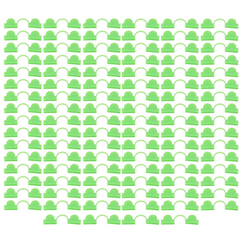 100PCS Greenhouse Clamp Plastic Double Head Shading Garden Hoop Greenhouse Clip Fiberglass Gardening Supplies 6mm Light Green In Australia - Darrahopens