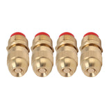 10Pcs G1/2 Male Thread Sprinkler Nozzle Garden Irrigation Water Spray Head Adjustable Watering Sprayer Nozzle Small Body