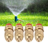 10Pcs G1/2 Male Thread Sprinkler Nozzle Garden Irrigation Water Spray Head Adjustable Watering Sprayer Nozzle Small Body