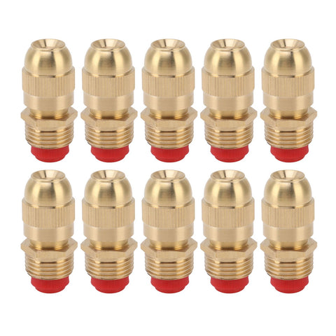 10Pcs G1/2 Male Thread Sprinkler Nozzle Garden Irrigation Water Spray Head Adjustable Watering Sprayer Nozzle Big Body