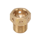 10PCS Misting Nozzle Brass Multiple Holes Anti Corrosion Fine Misting Water Nozzles for Cooling System Garden Lawn M14x1.5